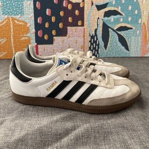 Adidas White Samba Classics